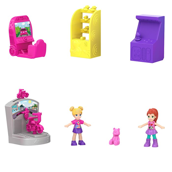 Polly Pocket Pollyville Mağazaları Oyun Salonu (GFP41)