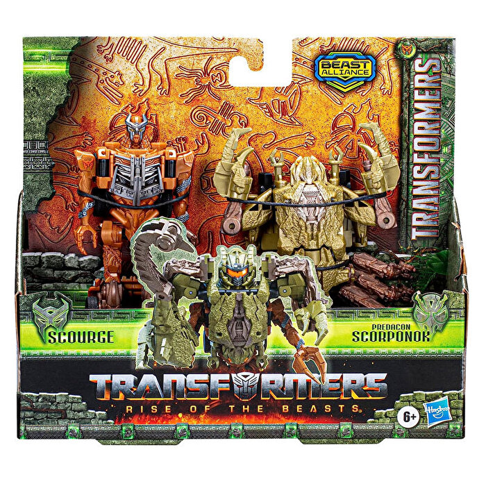 Transformers Rise Of The Beats Scourge ve Predacon Scorponok F4620
