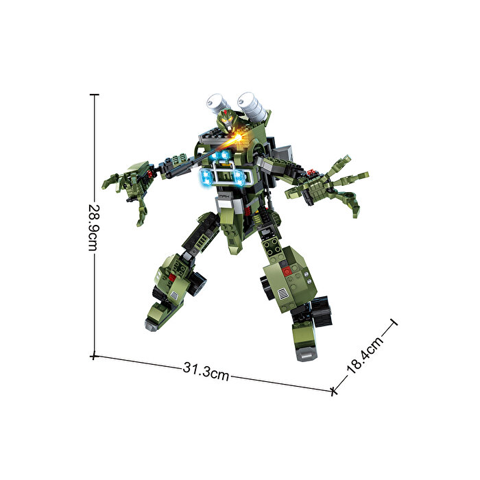 Ausini City Robot Seti 25612