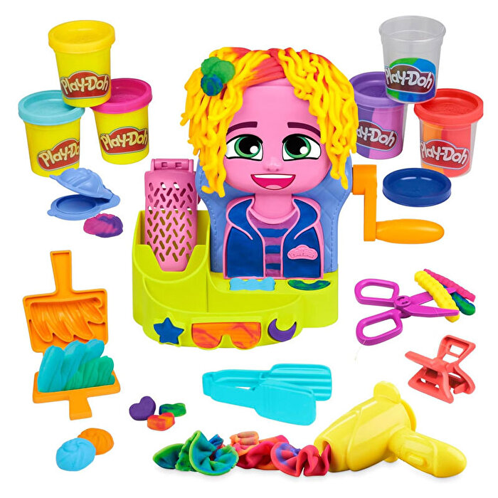 Play Doh Renkli Kuaför Salonu Oyun Seti F8807