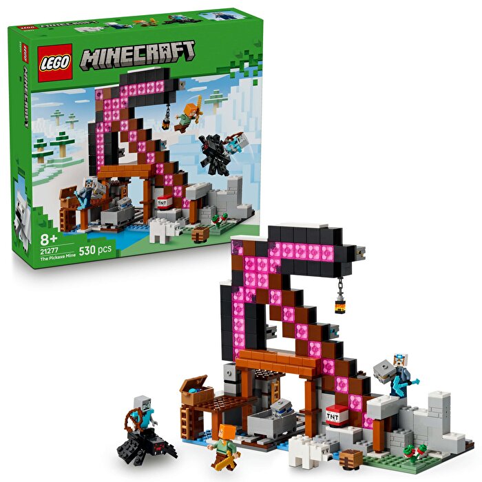 LEGO Minecraft Kazma Madeni 21277