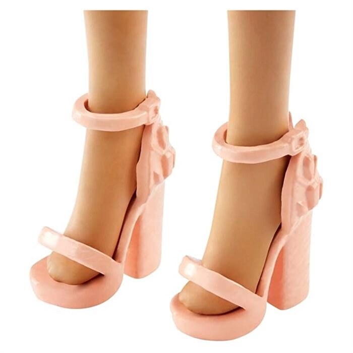 Barbie Büyüleyici Parti Bebekleri Mavi Kot Elbiseli FJF37