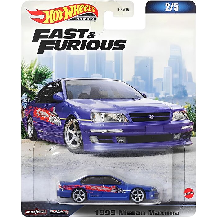 Hot Wheels Fast & Furious Premium Arabalar 1999 Nissan Maxima HKD23
