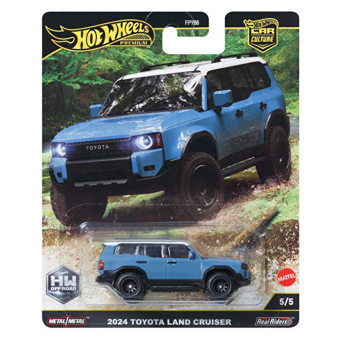 Hot Wheels Car Culture Premium Arabalar 2024 Toyota Land Cruiser JBK52