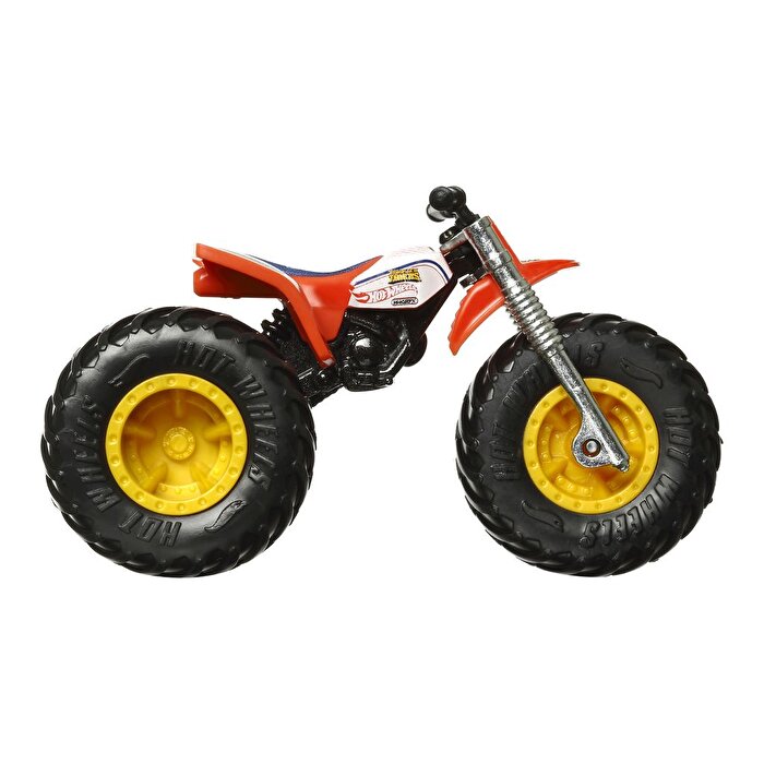Hot Wheels Monster Trucks Güçlü İkili 1:64 Arabalar Tri To Crush-Me vs Baja Buster HLT66