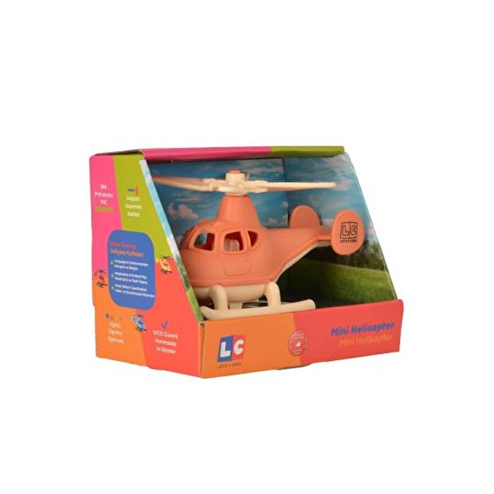 Let's Be Child Minik Helikopter Turuncu