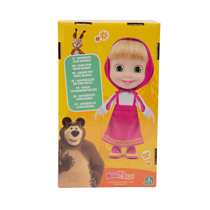 Masha & Koca Ayı Doğum Günü Bebeği 23 Cm Birthday Masha