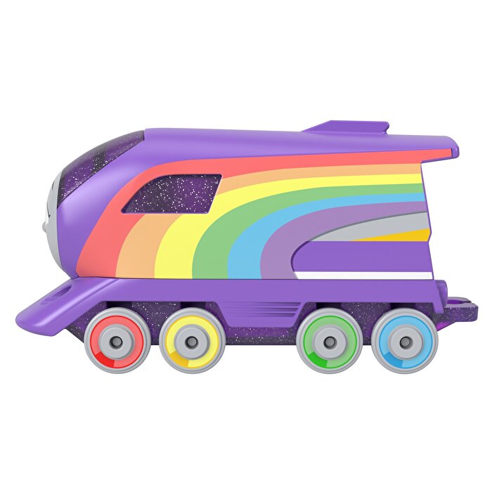 Thomas ve Arkadaşları Küçük Tekli Trenler (Sür Bırak) Gökkuşağı Boyalı Kana HHN57