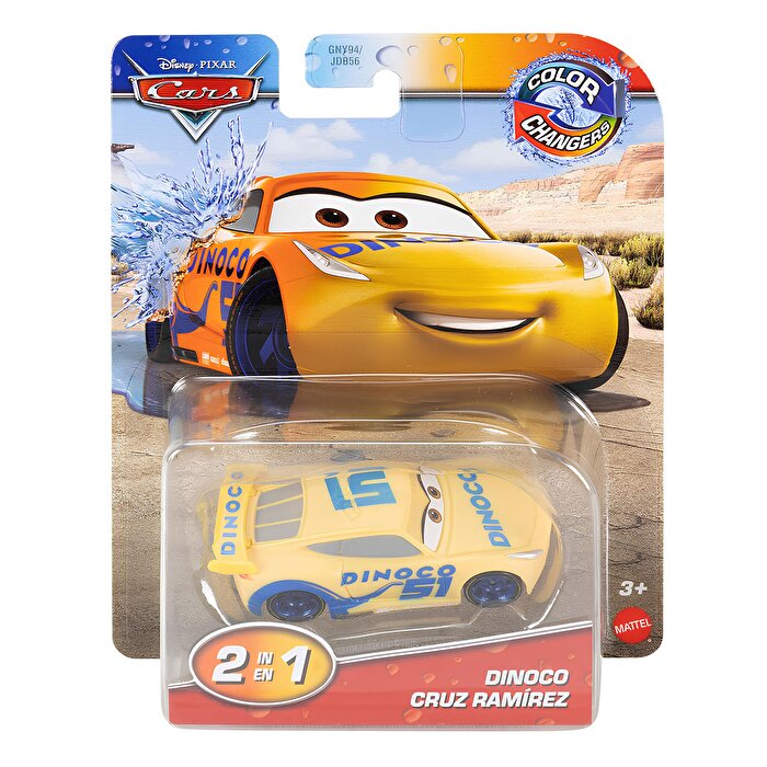 Cars Renk Değiştiren Araçlar Dinoco Cruz Ramirez JHG26