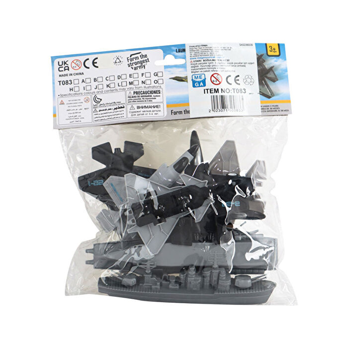 Poşetli̇ Savaş Uçakları Seti̇