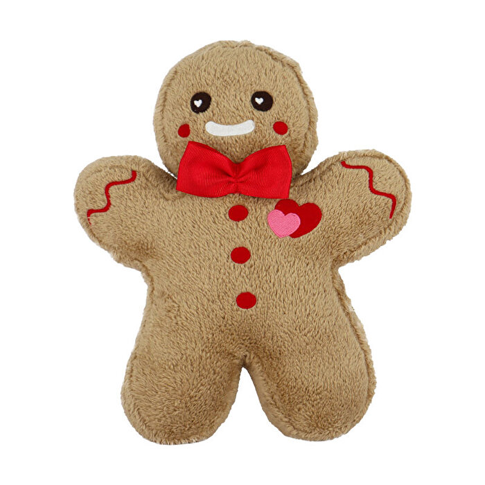 Pembe Kalpli Love Kurabiye Adam 35 Cm