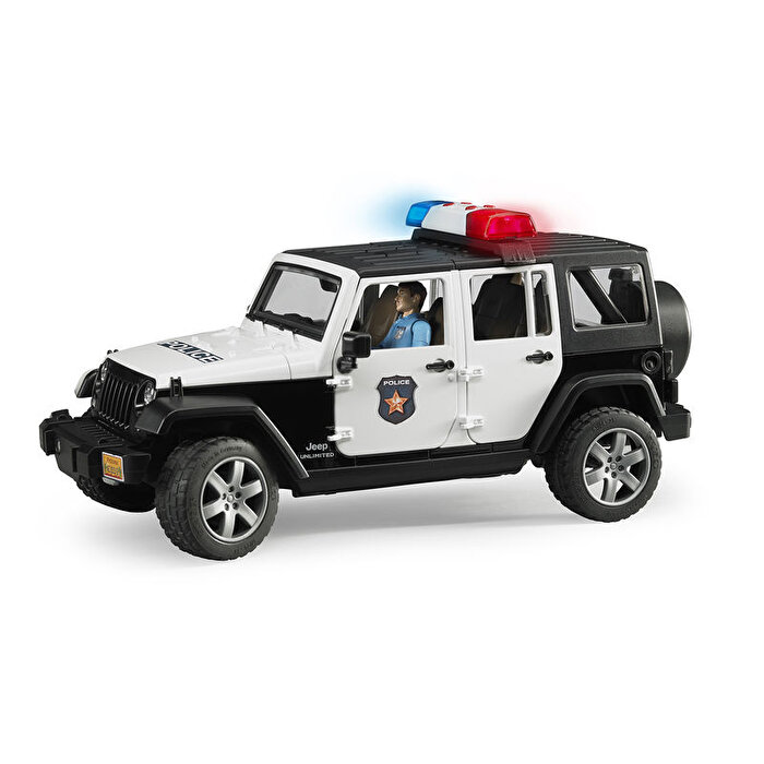 Bruder Jeep Wrangler U.R Polis Aracı Ve Memur - BR02526