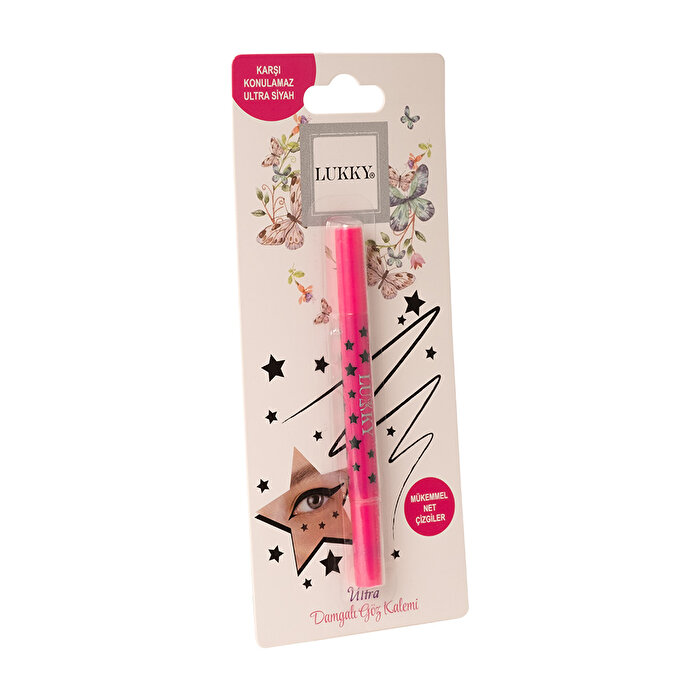 Lukky 2'si 1 Arada Yıldız Baskısı ve Eyeliner