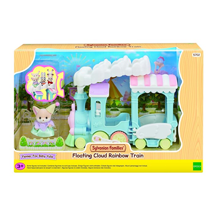 Sylvanian Families Uçan Bulutlu Gökkuşağı Treni