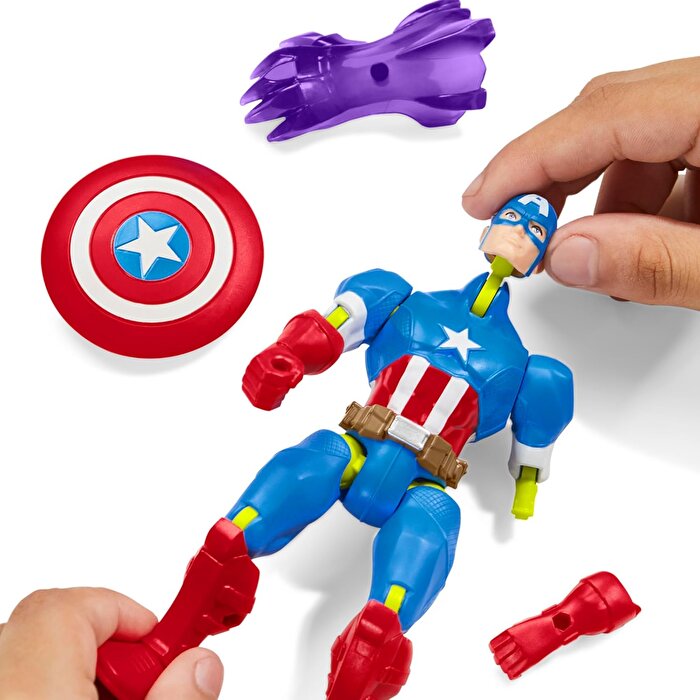 Avengers MixMashers Captain America Aksiyon Figürü