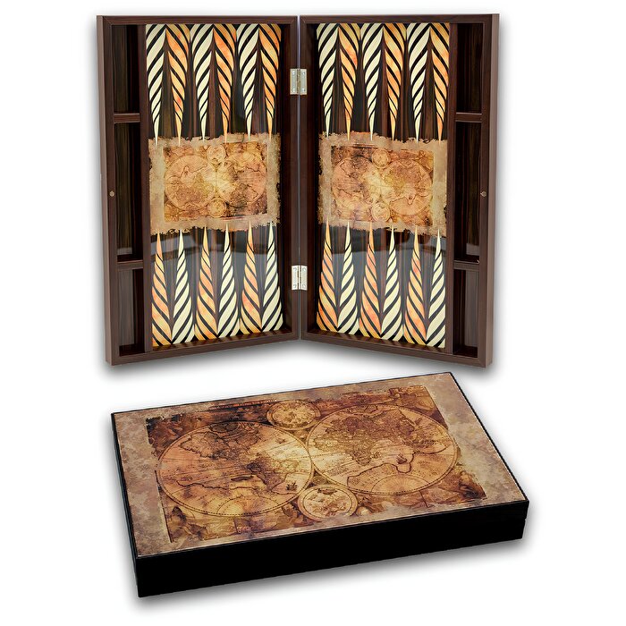 Elegance Parlak Eski Desenli Tavla