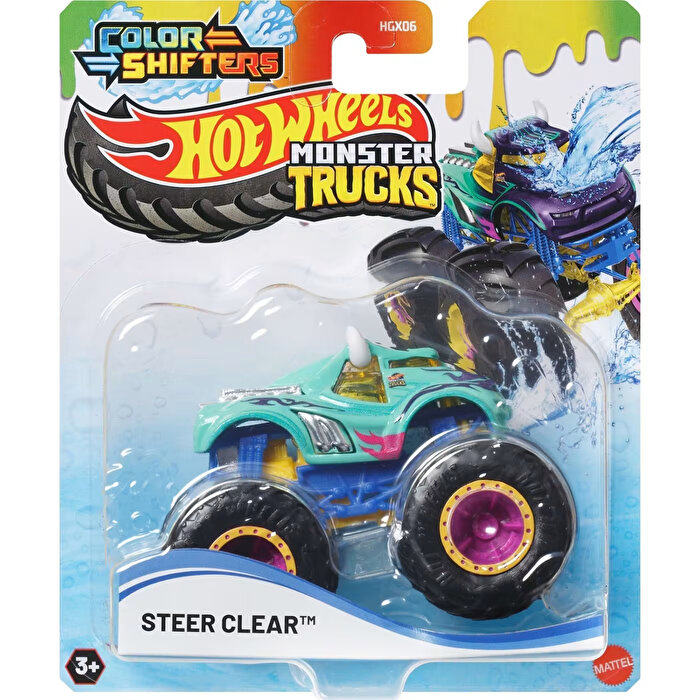 Hot Wheels Monster Trucks Renk Değiştiren Araçlar Steer Clear JDV91