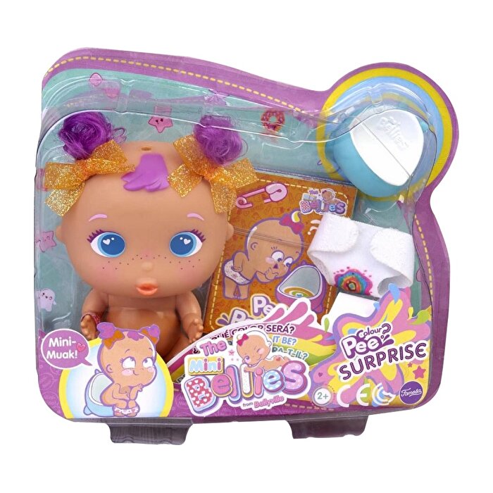 Mini Bellies Renkli Tuvaletler Mini Muak