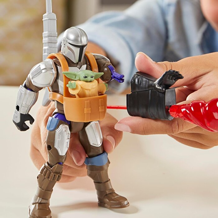 Star Wars Mixmashers Deluxe Fi̇gür The Mandalorian and Grogu