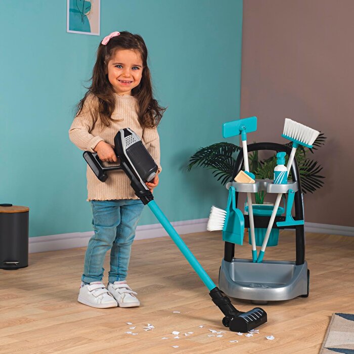 Smoby Rowenta Araba & Elektrikli Süpürge