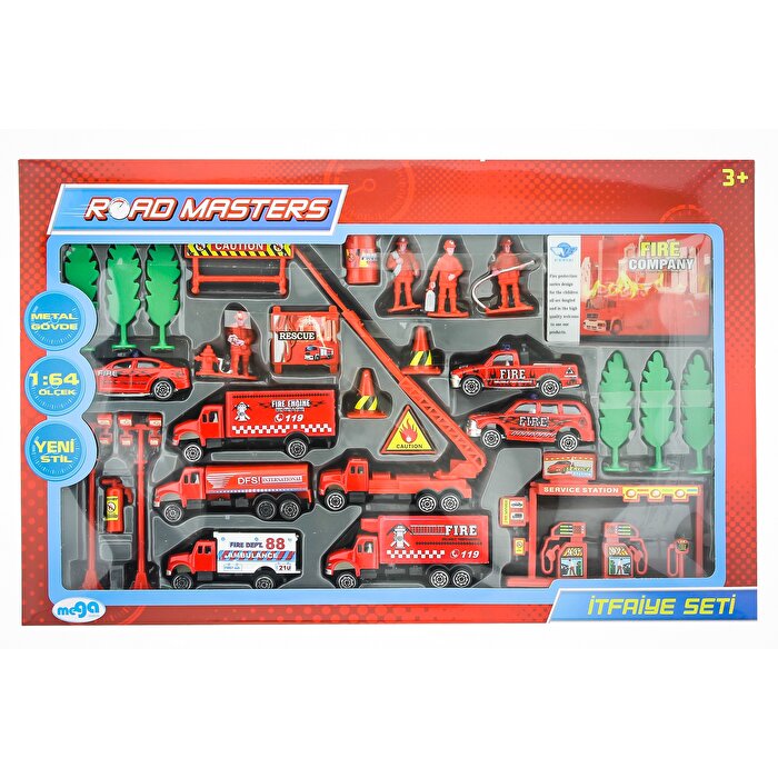Mega Metal İtfaiye Seti