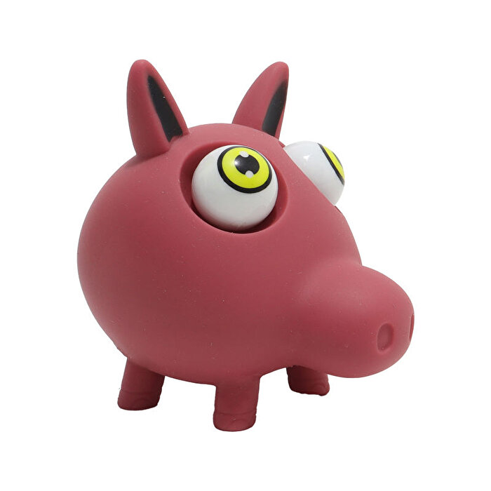 Stres Giderici Squeeze Hayvanlar Kırmızı Domuz