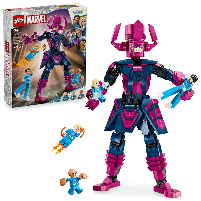 LEGO Marvel Studios Fantastik Dörtlü ve Galactus İnşaat Figürü 76316