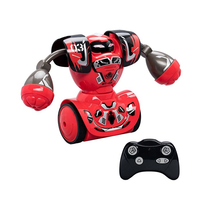 Silverlit Robo Kombat Tekli Antrenman Set Kırmızı