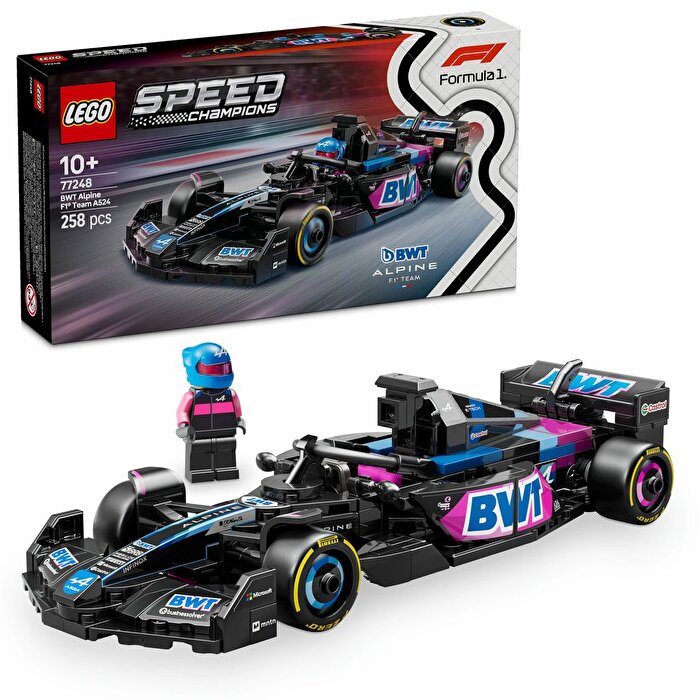 LEGO Speed Champions BWT Alpine F1 Team A524 Yarış Arabası 77248