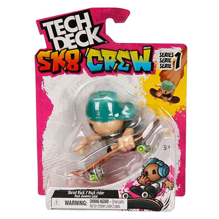 Tech Deck SK8 Crew Figürlü Parmak Kaykayı 3