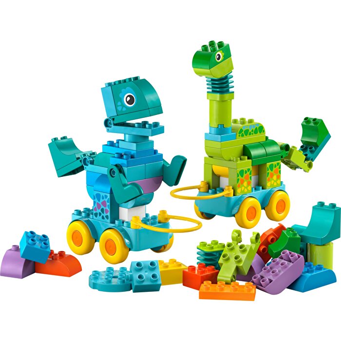 LEGO Duplo 3’ü 1 Arada Tekerlekli Dinozorlar 10451