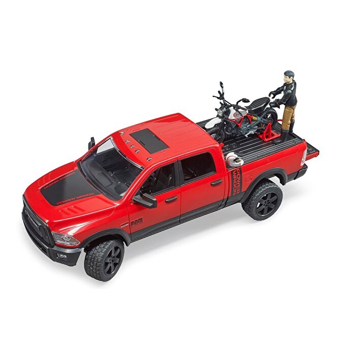 Bruder Ram 2500 Pickup Ducati Motorsiklet ve Sürücüsü