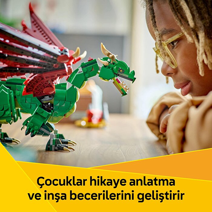 LEGO Creator 3'ü 1 Arada Orta Çağ Ejderhası 31161