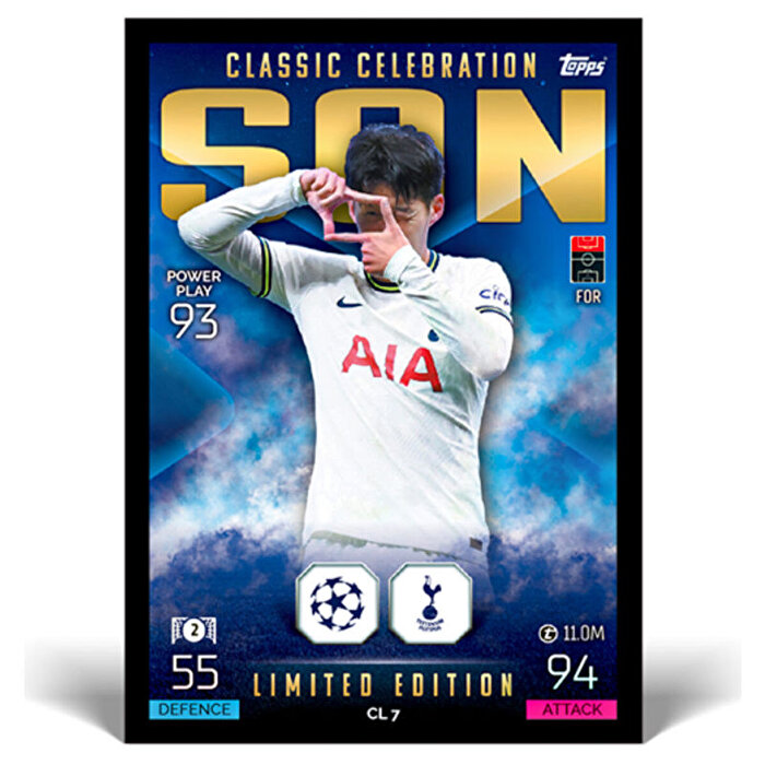 Match Attax Extra 2023 Mega Metal Kutu Futbolcu Kartları