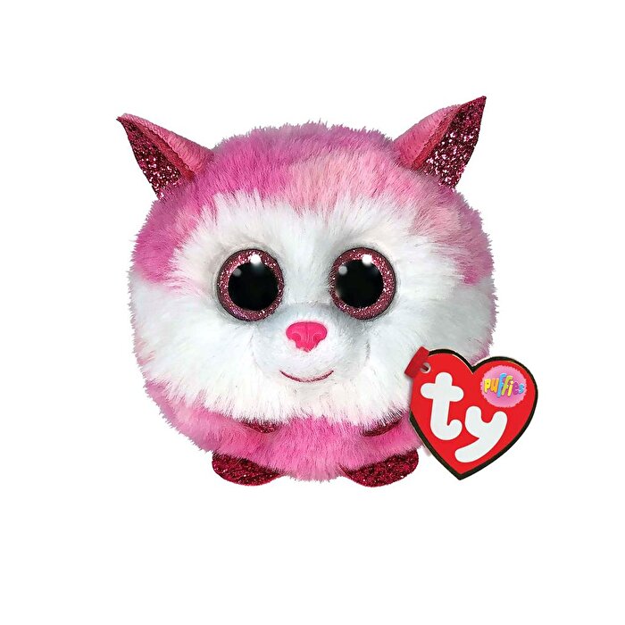 TY Puffies Pembe Husky Princess 10 Cm