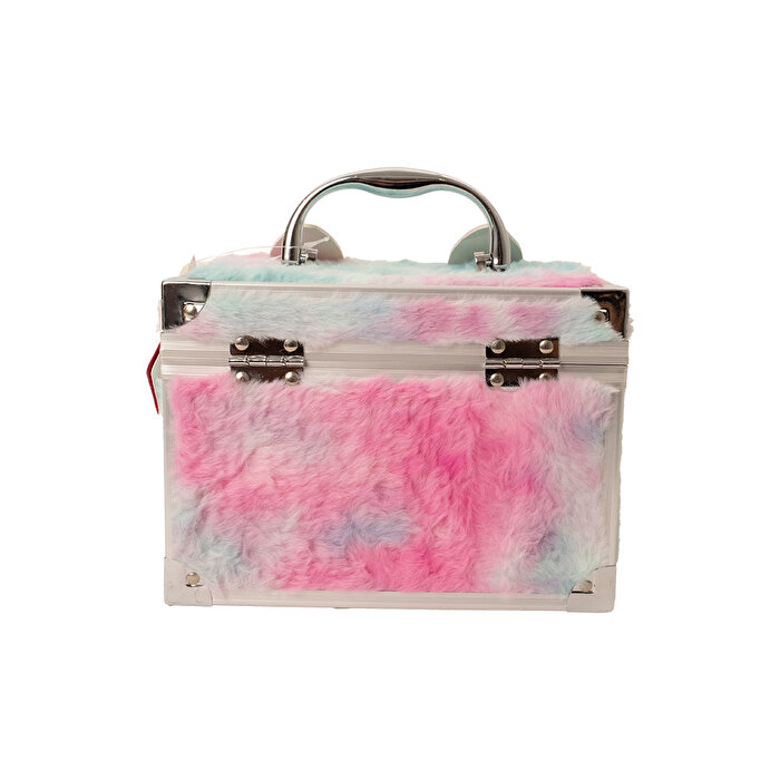 Lukky Kedili Peluş Makyaj Çantası