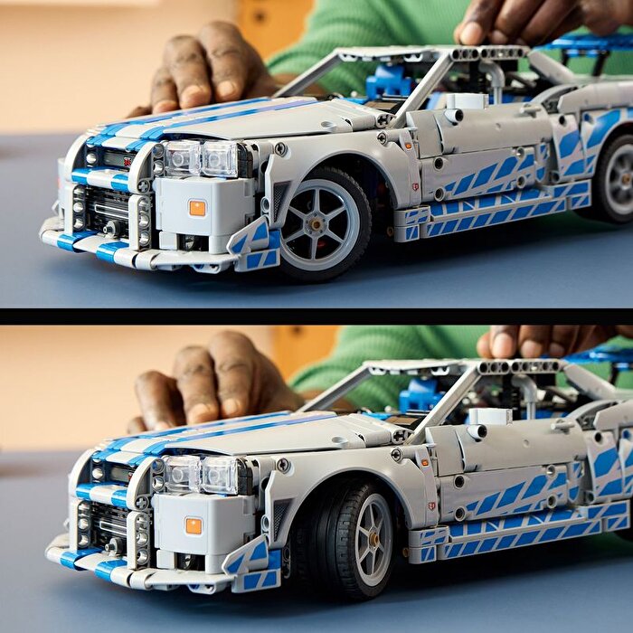 LEGO Technic Daha Hızlı Daha Öfkeli Nissan Skyline GT-R (R34) Araba 42210