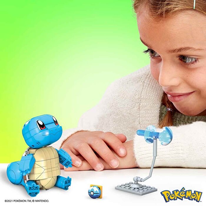 Mega Pokemon Yap ve Oyna Figürler Squirtle GYH00