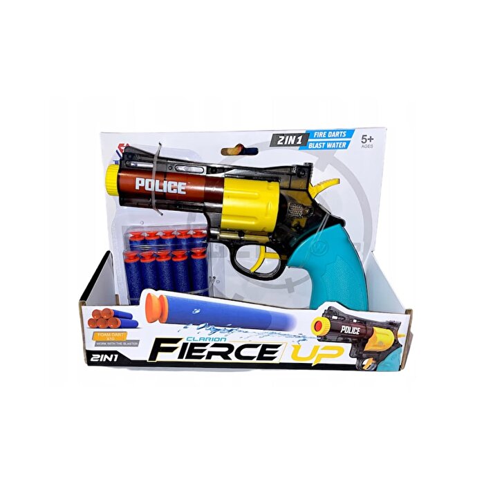 2'si 1 Arada Dart Atan Revolver Su Tabancası