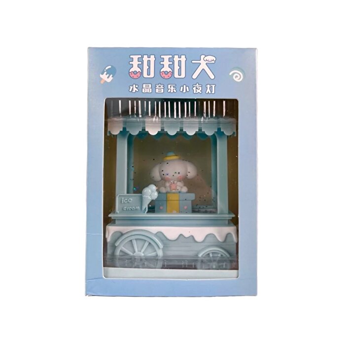 Dondurma Arabalı Kar Küresi