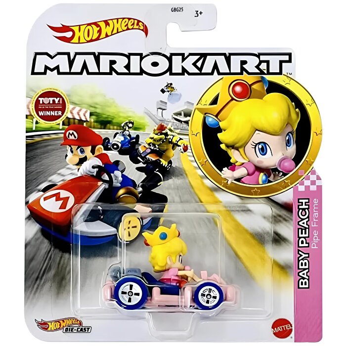 Hot Wheels Mario Kart Karakter Araçlar Baby Peach HDB30