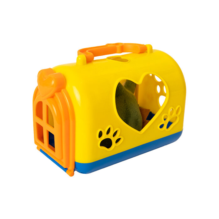 Kutulu Peluş Dinozor Sarı Kutulu