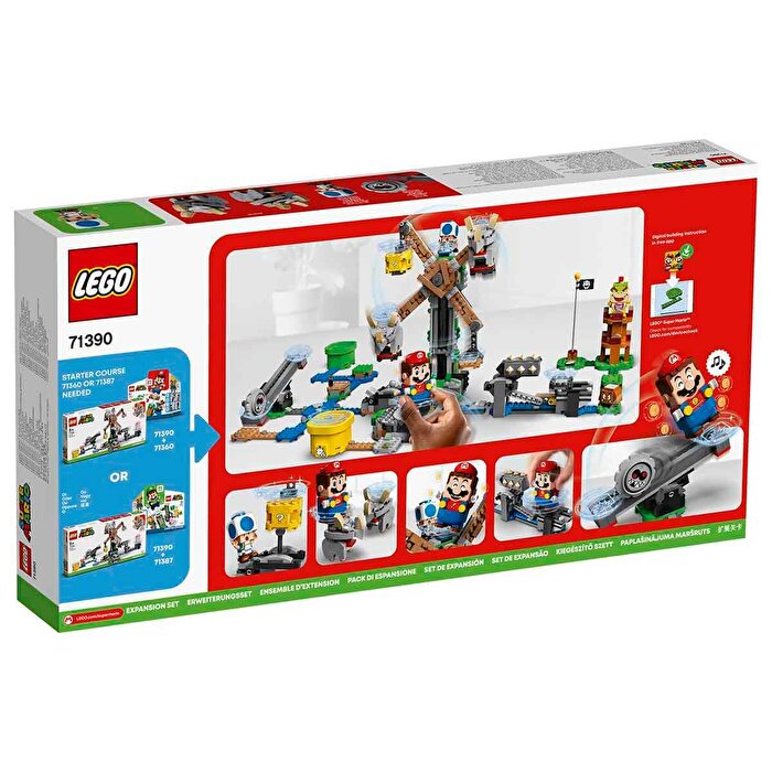 LEGO Super Mario Reznor Son Darbe Ek Macera Seti 71390