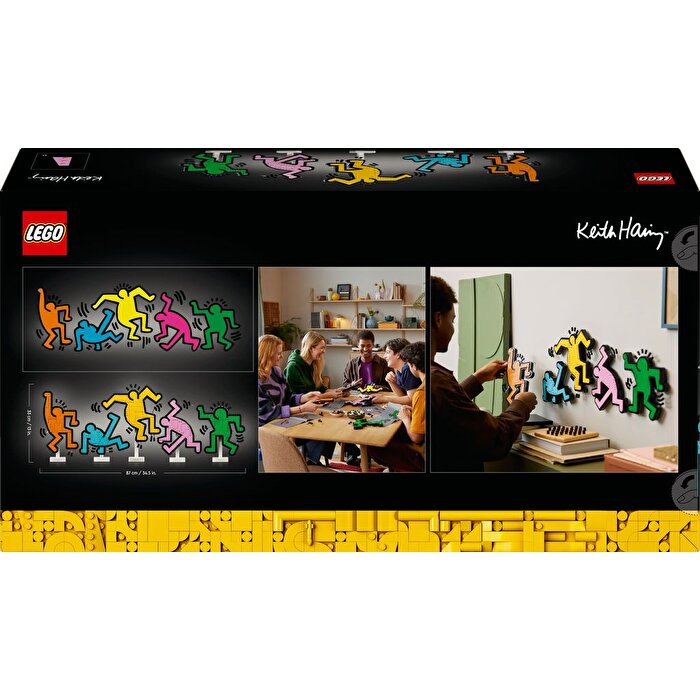 LEGO Art Keith Haring Dans Eden Figürler 31216