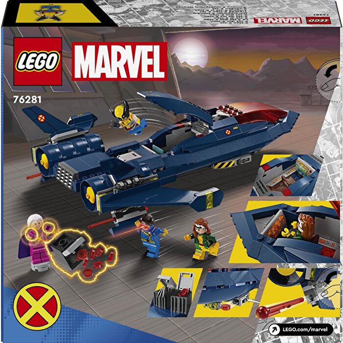 LEGO Marvel X-Men X-Jet 76281