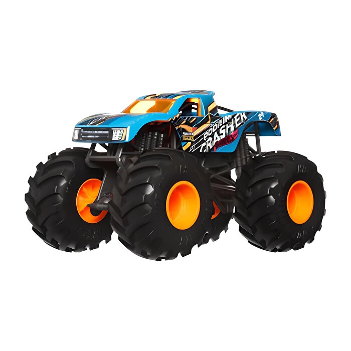 Hot Wheels Monster Trucks 1 24 Arabalar Podium Crasher HTM92