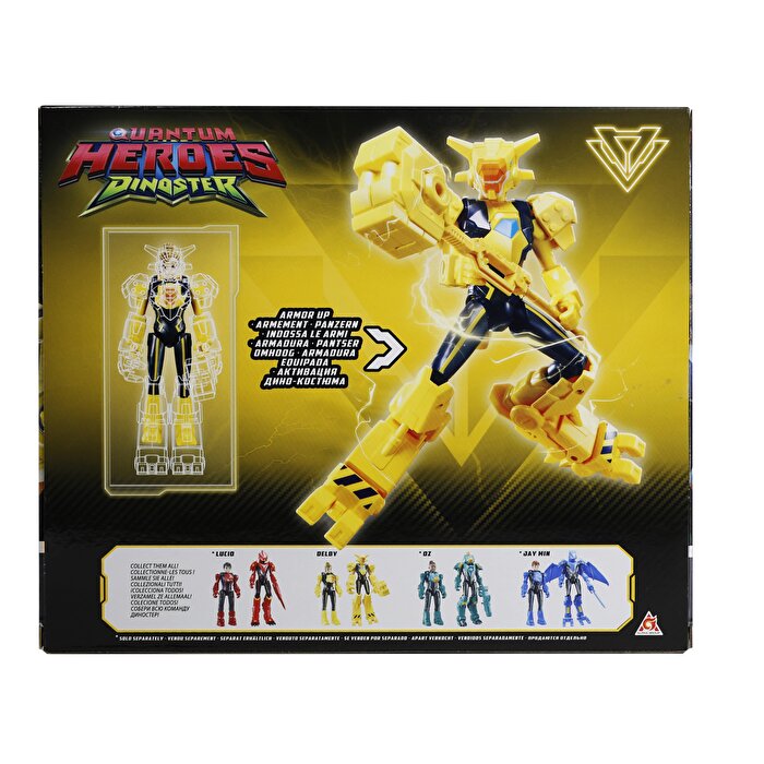 Quantum Heroes Dinoster Aksiyon Figür Delby