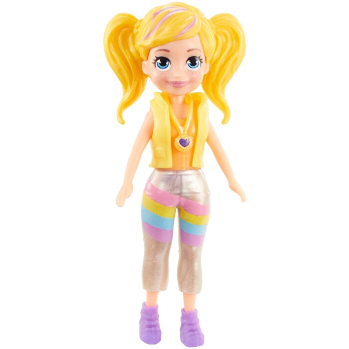Polly Pocket ve Kıyafetleri Oyun Seti Sarışın GKV12