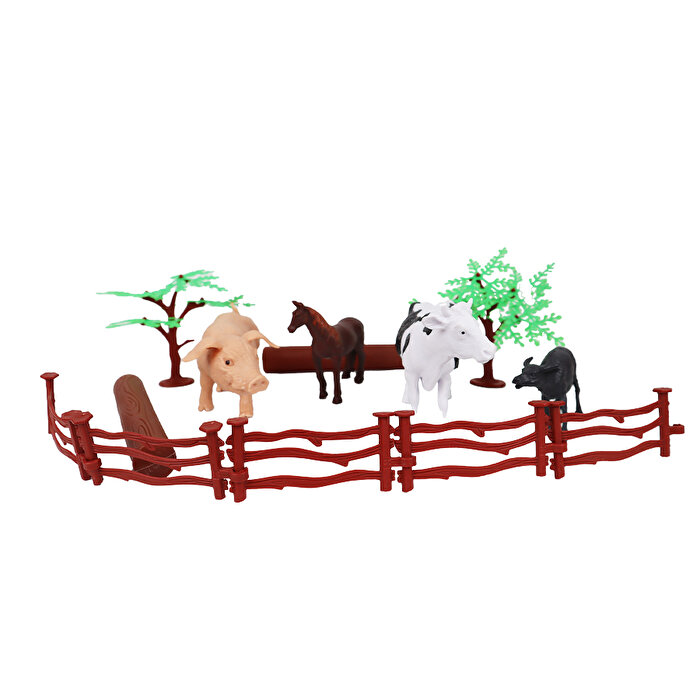 Çiftlik Hayvanları Tüpte 6'lı Hayvan Oyun Seti