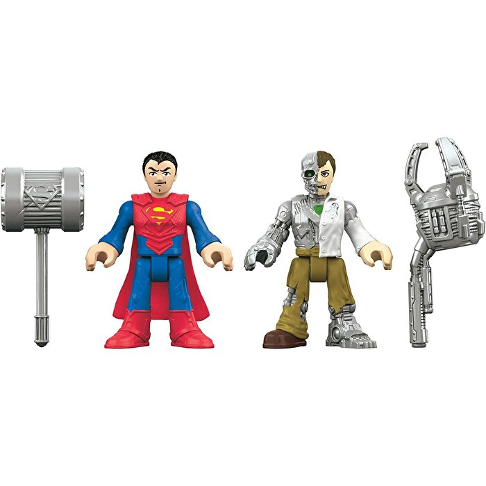 Imaginext DC Super Friends Figürler Superman ve Metallo DFX91